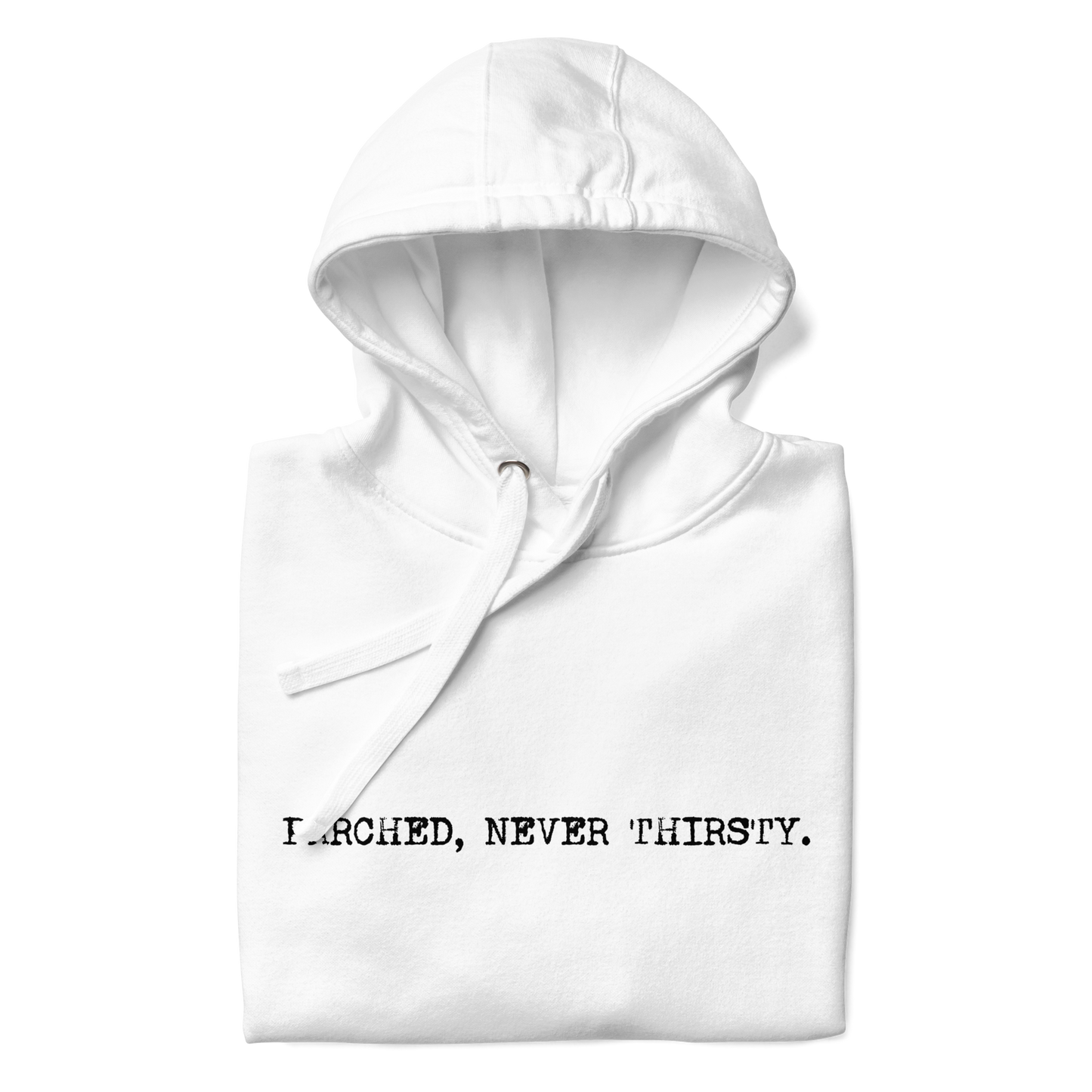 Parched White Hoodie