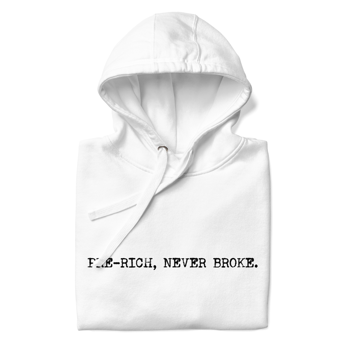 Pre-Rich White Hoodie